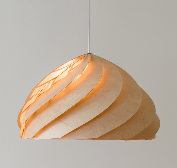 Ceiling lamp NAUTILUS by Jaanus Orgusaar