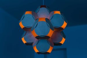 Ceiling lamp 8CELLS by Jaanus Orgusaar