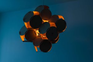 Ceiling lamp 8CELLS by Jaanus Orgusaar