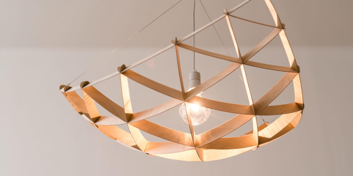 Ceiling lamp RAI by Jaanus Orgusaar